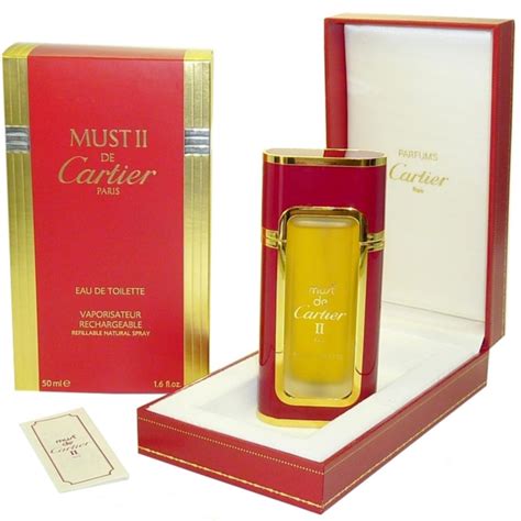 must 2 de cartier|must de cartier refill.